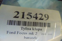 фото thumb №7, Ford focus mk2 hb задняя крышка багажника код лакокрасочного покрытия 23