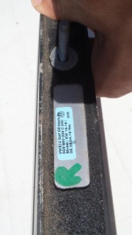 Vw golf 7 рестайлінг  рейлінги дахові 5g9860025c 5g9860026c relig правий ліве 2019 Зі Шроту, фото thumb