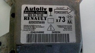 фото thumb №9, Датчик модуль подушка безопасности renault vel satis 8200325699