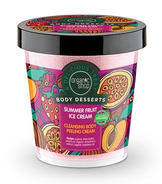 ORGANIC SHOP Крем-пилинг для тела 450 мл