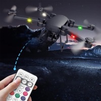 4x бездротові stroboskopowe led rgb світло 8 кольорів до автомобіля мотоцикла Недорого, фото thumb