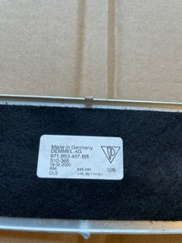 фото thumb №5, Porsche panamera 971 молдинг накладка порог 971853467br