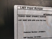 Range rover sport 22- l461 бампер перед передній n9x2-17f003 Зі Шроту, фото thumb