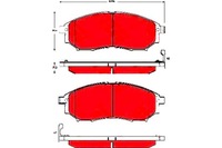 фото thumb №11, Trw gdb3392 набір гальмівних колодок гальмівних, гальма дискові