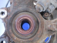 Opel vectra c 2.5 v6 поворотный кулак ступица правая abs Оригинал, фото thumb