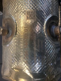 Катализатор 256 m256 kt0403 mercedes a2561400201 Недорого, фото thumb
