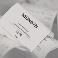 1Mcz самоклеящиеся рулоны термобумаги 57 мм × 3,5 м для мини-принтера, 5 шт.