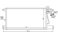 фото thumb №1, Nissens конденсатор кондиціонера scania g r 01.03- n