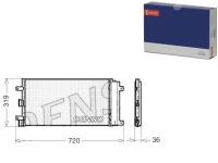 фото thumb №1, Denso конденсатор кондиционера fiat doblo doblo carg