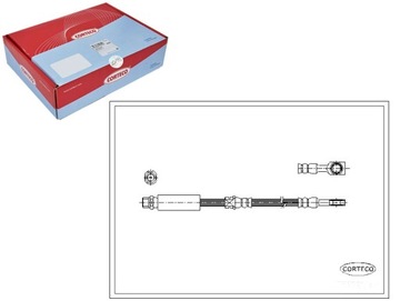 фото thumb №1, Шланг гальмівний [corteco]