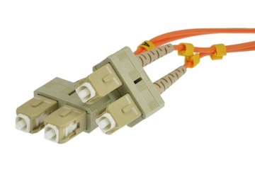 Патч-корд оптоволоконный FO MM SC-SC дуплекс 50/125 10м