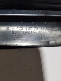 фото thumb №3, Накладки пороговые комплект правая левая mercedes slk r172