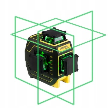 Зеленый лазерный уровень FIRECORE 3D 360 F94T-XG+FD30 Приемник