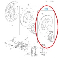 Купить Набор tracz + тормозные колодки задняя opel adam opel corsa e, фото thumb