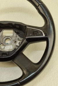 фото thumb №9, Skoda супер 2 ii рестайлинг руль кожаный мультифункция 3t0419091ah