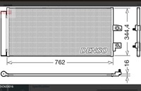 фото thumb №8, Радіатор кондиціонера denso dcn33016