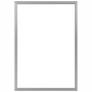 Серебряная алюминиевая фоторамка 20x30 см. Фоторамка