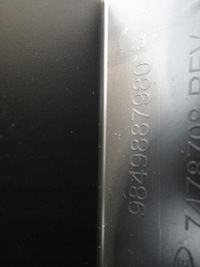 фото thumb №9, Fiat scudo iii lift 2025r напрямна pod фара кронштейн бампера лівий новий