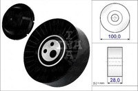 фото thumb №1, Schaeffler ina 531 0635 20 ролик натяжителя, ремень клиновой многоручьевой