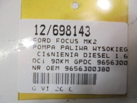 фото thumb №8, Ford focus mk2 насос пального високого тиску 9656300380 1,6tdci