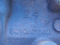 фото thumb №12, Блок dół двигателя ford transit mk7 2.4 tdci wał поршни шатуны двигатель 74kw