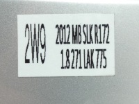 фото thumb №9, Kpl бампер задняя задний mercedes slk w172 r172 лак 775