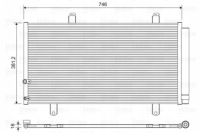 фото thumb №1, Радіатор кондиціонера toyota camry valeo val822584