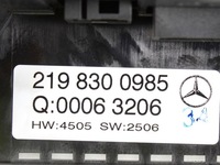 фото thumb №8, Панель кондиционера обдув mercedes cls c219 w219 a2198300985