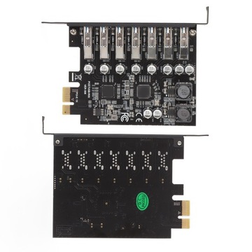 7-портовая плата расширения PCI 7-портовый USB 3.2 Gen1 5 Высокоскоростная передача