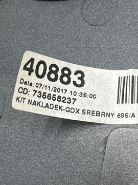 фото thumb №7, Fiat 500 abarth 595 2018 набор отделочный интерьера 735658237