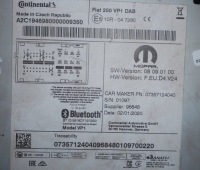 Boxer jumper ducato радіопрогравач 07357124040 Зі Шроту, фото thumb