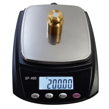 Waga elektroniczna 600g x 0,01g Laboratoryjna Jubilerska ETECH E-460B
