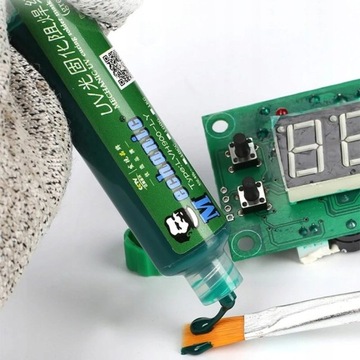 SOLDERMASKA do płytek drukowanych MECHANIC UV UVH900-YY ŻÓŁTA 10g