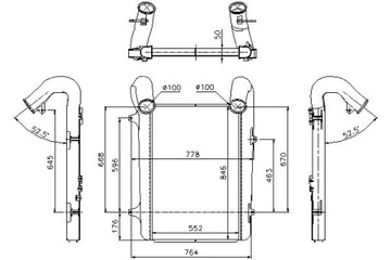 фото thumb №2, Інтеркулер daf xf 105 mx300/mx340/mx375 10.05- ni