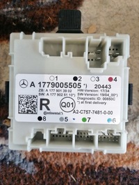 фото thumb №1, Mercedes w118 cla модуль двері блок керування задня