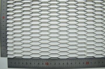 Алюминиевая тюнинговая сетка 100x40 (44x13)