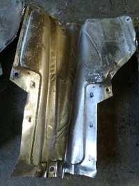 фото thumb №4, Bmw e28 защита тепловые выхлоп m20 b20 оригинал