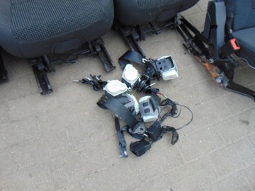 фото thumb №7, Сиденья диван зад ремни 2 3 второй третий ряд комплект peugeot 5008 i