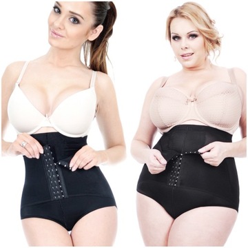 Orirose Wysokie majtki WYSZCZUPLAJĄCE modelujące brzuch z regulacją SIZE +