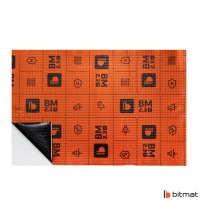 Мат шумоізоляційна бутилова з алюміній bm 2,3s 2,3mm 75x50cm profesjonalna в Україні, фото thumb