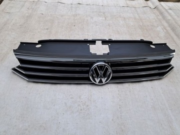 фото thumb №1, Решётка решётка радиатора vw passat b8 highline 3g0853651h хром 2014-2019