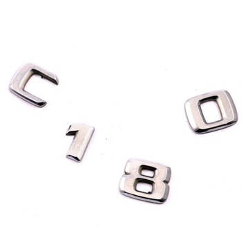 фото thumb №9, Mercedes w203 эмблема значок надпись c180 крышки багажника зад a2028171215