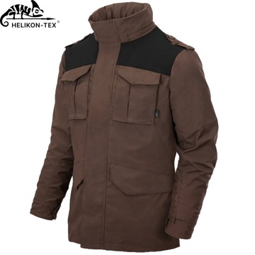 Мужская парка в стиле милитари с капюшоном COVERT M-65 HELIKON Classic L