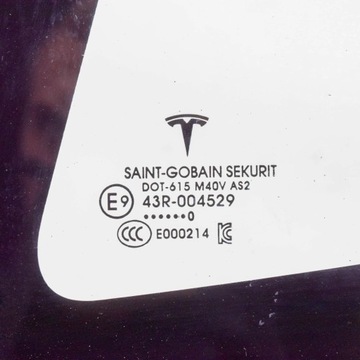 фото thumb №6, Tesla модель 3 2020 ліва сторона скло кузовна задня