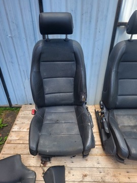 фото thumb №6, Сидіння диван audi a4 b6 speed s line універсал напівшкіра + обшивки