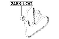 фото thumb №2, Febest ролик обводной renault logan 2005-2013