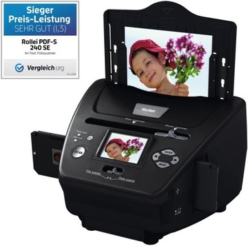 Поврежденный сканер фотографий и негативов Rollei PDF-S 240 SE