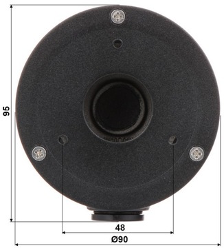 АДАПТЕР Dahua PFA134 ЧЕРНЫЙ монтажная коробка