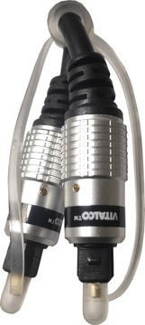 KABEL OPTYCZNY 1M T-T TOSLINK VITALCO DIGITAL
