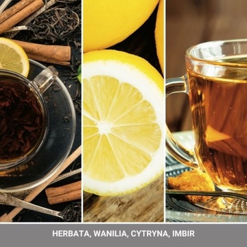 Black Tea & Lemon - Yankee Candle - wosk zapachowy